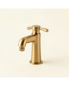 Gibson Single Hole Bathroom Faucet With Drain Assembly (synthetic illustration; no displayed measurements)