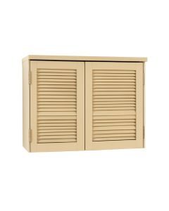 Heath Crossing Wall-Mounted Entry Cabinet - Beige