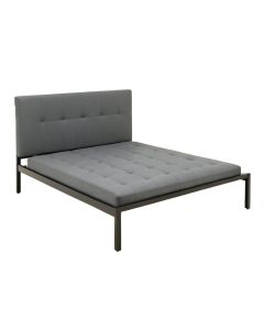 Empire Tufted Upholstered Low Profile Platform Bed (synthetic illustration; no displayed measurements)