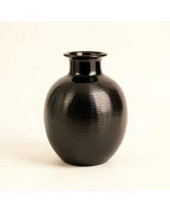 River Brook Empty Decorative Vase - Black (synthetic illustration; no displayed measurements)