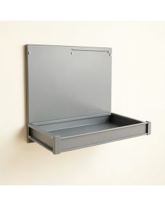 Bay Canyon Empty Wall-Mounted Tool Organizer Panel - Gray (synthetic illustration; no displayed measurements)