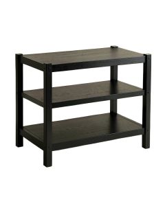 Pine Arc Empty Countertop Canister Rack - Black