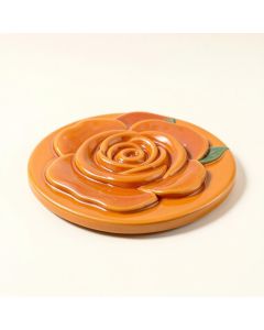 3Drose Ceramic Tile Coasters - Flower Girl Mexican Art Colorful - Set Of 4 ( Cst_21129_3 ) (synthetic illustration; no displayed measurements)