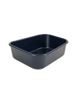 Willow Branch Empty Under-Desk Cable Tray - Navy (synthetic illustration; no displayed measurements)