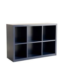 Bay Bridge Freestanding Bookcase - Navy (synthetic illustration; no displayed measurements)