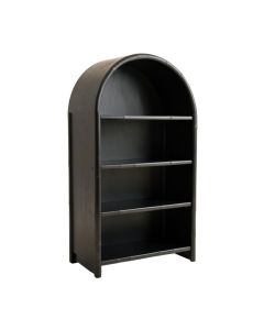 Juniper Canyon Freestanding Bookcase - Black (synthetic illustration; no displayed measurements)