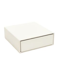 Hill Bluff Desktop Monitor Riser - White (synthetic illustration; no displayed measurements)