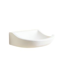 Stone Crest Wall-Mounted Cat Perch - White
