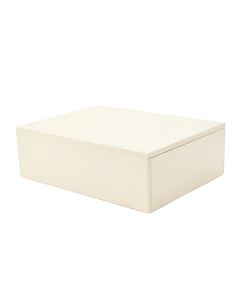 Ridge Branch Desktop Monitor Riser - Cream (synthetic illustration; no displayed measurements)