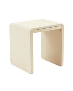 Rowan Bend Side Table - Cream