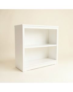 Maple Falls Freestanding Bookcase - White (synthetic illustration; no displayed measurements)