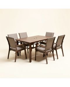 Cublington Outdoor 7 Piece Patio Set (synthetic illustration; no displayed measurements)