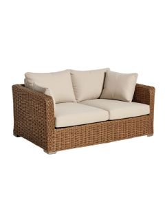 Menifee Patio Sofa With Cushions (synthetic illustration; no displayed measurements)