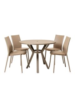 Aleigha Round 2 - Person 23.6 '' Long Bistro Set