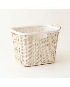 Brook Bridge Laundry Hamper - White (synthetic illustration; no displayed measurements)
