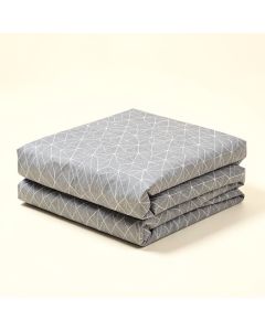 Geometric Sheet Set (synthetic illustration; no displayed measurements)