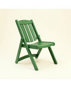 Fern Crossing Folding Outdoor Chair - Green (synthetic illustration; no displayed measurements)