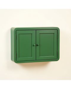 Moss Bridge Wall-Mounted Entry Cabinet - Green (synthetic illustration; no displayed measurements)