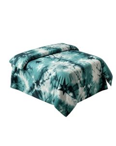 Star Inside Tie Dye Effect Print Surreal Soft Monochrome Graphic Duvet Cover Set (synthetic illustration; no displayed measurements)