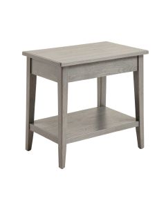Clay Bridge Side Table - Gray (synthetic illustration; no displayed measurements)