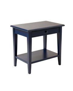 Flint Bluff Side Table - Navy (synthetic illustration; no displayed measurements)