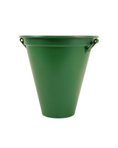 Ash Crossing Empty Railing Planter With Integral Brackets - Green