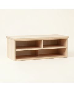 Holly Edge Shoe Storage Bench - Beige (synthetic illustration; no displayed measurements)