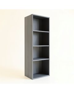 Hill Branch Narrow Cubby Tower - Gray (synthetic illustration; no displayed measurements)