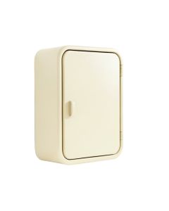 Harbor Bridge Wall-Mounted Laundry Cabinet - Ivory (synthetic illustration; no displayed measurements)