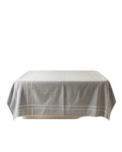 Willow Crest Flat Bed Sheet - Gray