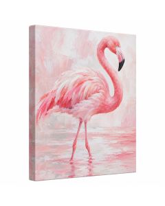 Flamingo - Wrapped Canvas Print