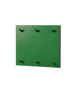 Ridge Bridge Empty Wall-Mounted Tool Organizer Panel - Green (synthetic illustration; no displayed measurements)
