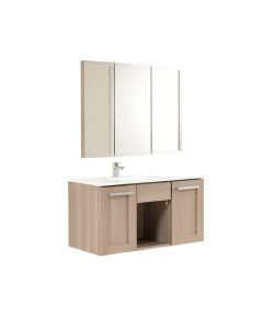 Ivery 33 '' Wall-Mounted Single Bathroom Vanity Set
