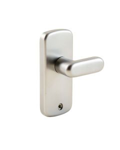 Broadway Lever With Greenwich Trim Non-Turning Lock