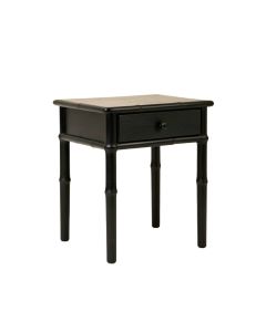Sage Bridge Side Table - Black (synthetic illustration; no displayed measurements)
