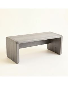 Summit Dell Indoor Bench - Gray (synthetic illustration; no displayed measurements)