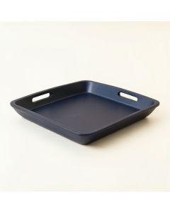 Aspen Crossing Serving Tray - Navy (synthetic illustration; no displayed measurements)