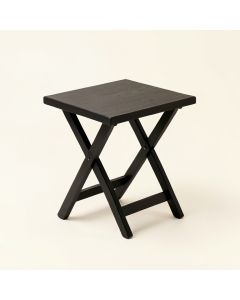 Cove Arc Compact Balcony Table (synthetic illustration; no displayed measurements)