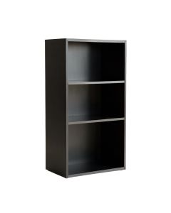 Flint Bridge Freestanding Bookcase - Black (synthetic illustration; no displayed measurements)