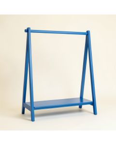 Linden Branch Empty Garment Rack - Blue (synthetic illustration; no displayed measurements)