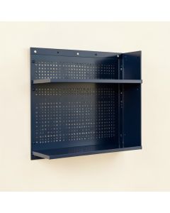 Aspen Bridge Empty Wall-Mounted Tool Organizer Panel - Navy (synthetic illustration; no displayed measurements)