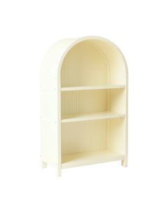 Hazel Bridge Freestanding Bookcase - Ivory