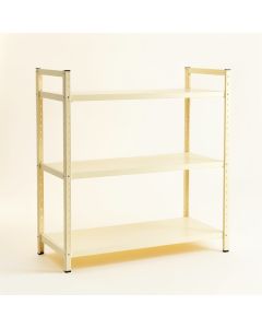Brook Fold Desktop Shelving Unit - Ivory (synthetic illustration; no displayed measurements)