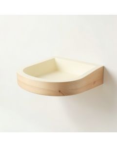 Olive Bluff Wall-Mounted Cat Perch - Cream (synthetic illustration; no displayed measurements)