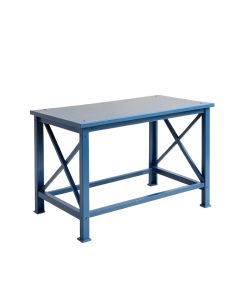 Flint Brook Empty Workshop Workbench - Blue