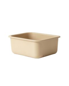 Field Canyon Empty Railing Planter With Integral Brackets - Beige (synthetic illustration; no displayed measurements)