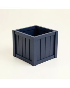 Linden Dell Empty Furniture-Style Litter Enclosure - Navy (synthetic illustration; no displayed measurements)
