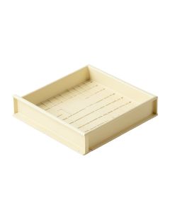Aspen Edge Empty Under-Desk Cable Tray - Cream