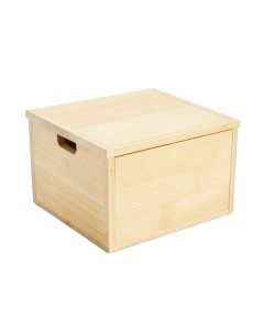 Pine Arc Low Toy Storage Unit - Ivory