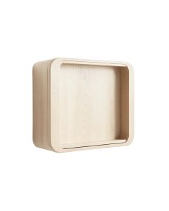 Dune Bend Wall-Mounted Entry Cabinet - Beige